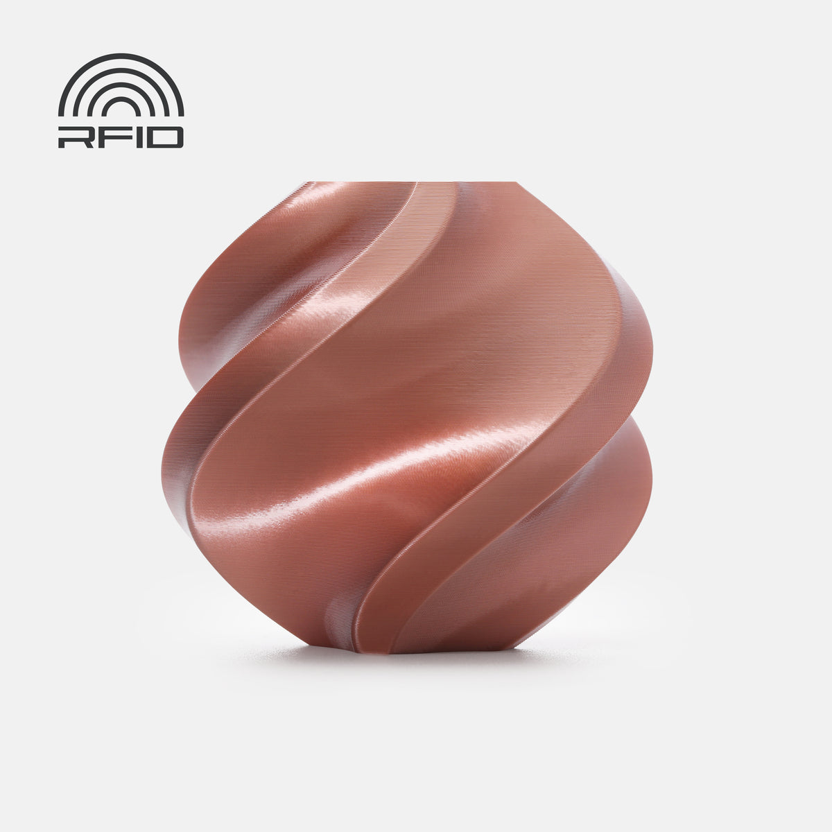 Bambu Lab PLA Silk+ Filament - Rose Gold