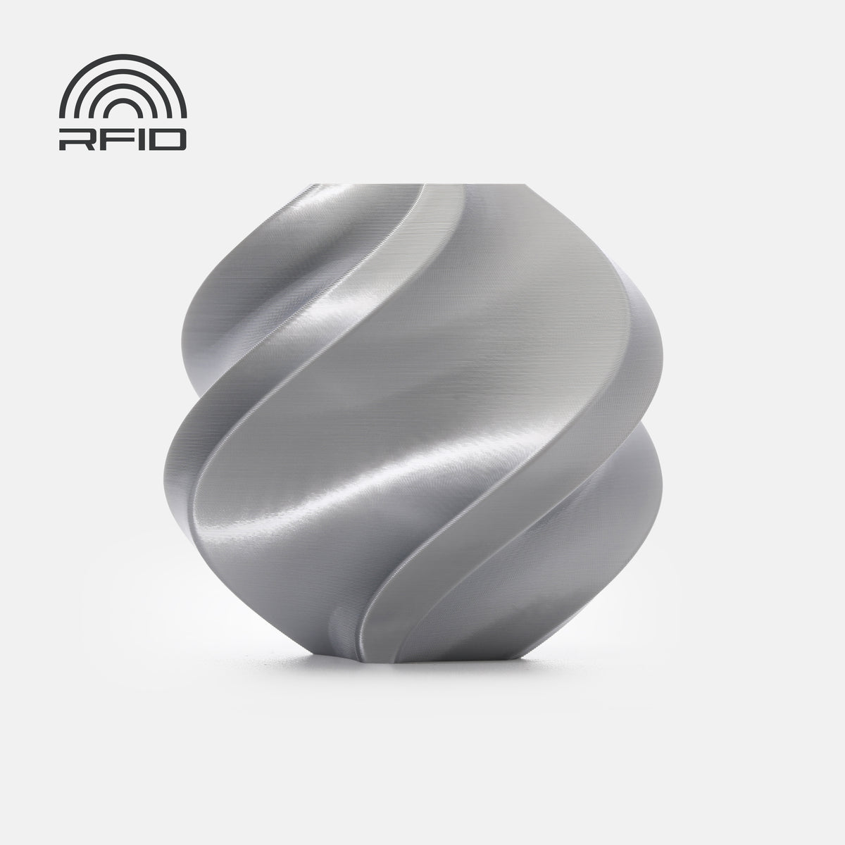 Bambu Lab PLA Silk+ Filament - Silver