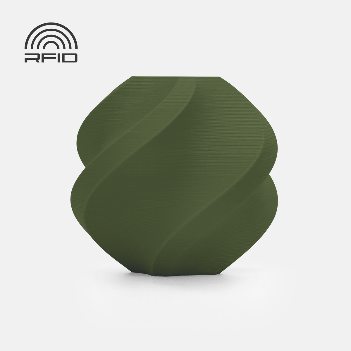 Bambu Lab PLA Matte Filament - Dark Green