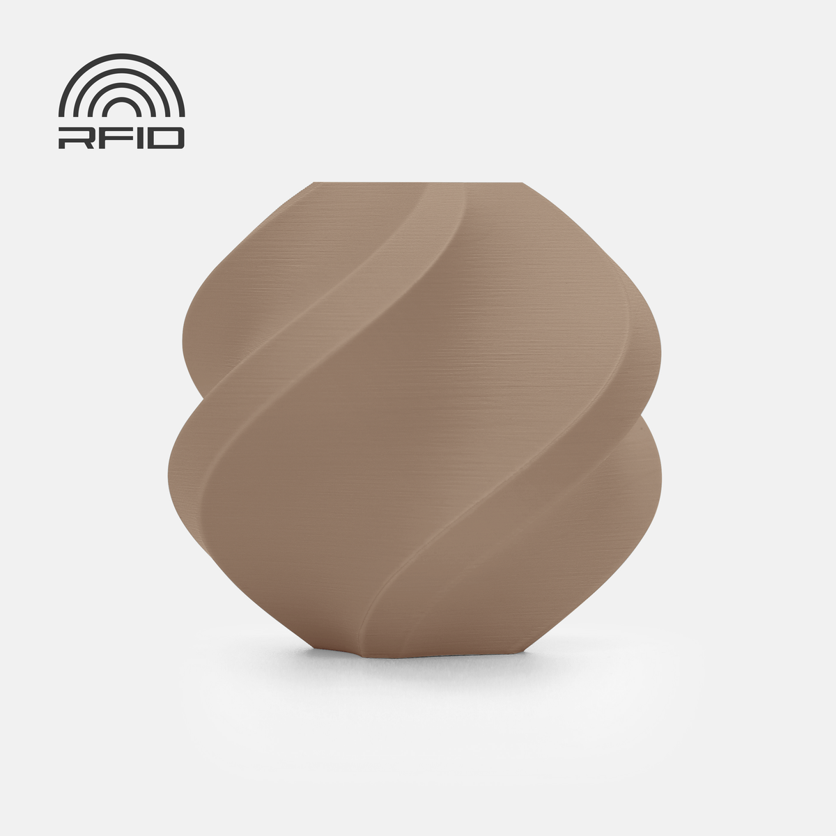 Bambu Lab PLA Matte Filament - Latte Brown
