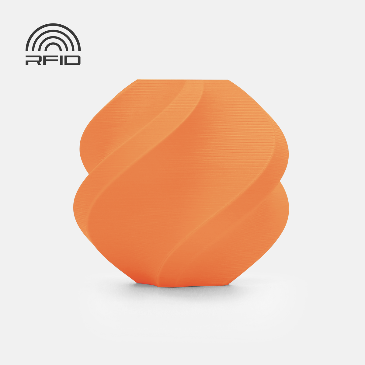 Bambu Lab PLA Matte Filament - Mandarin Orange