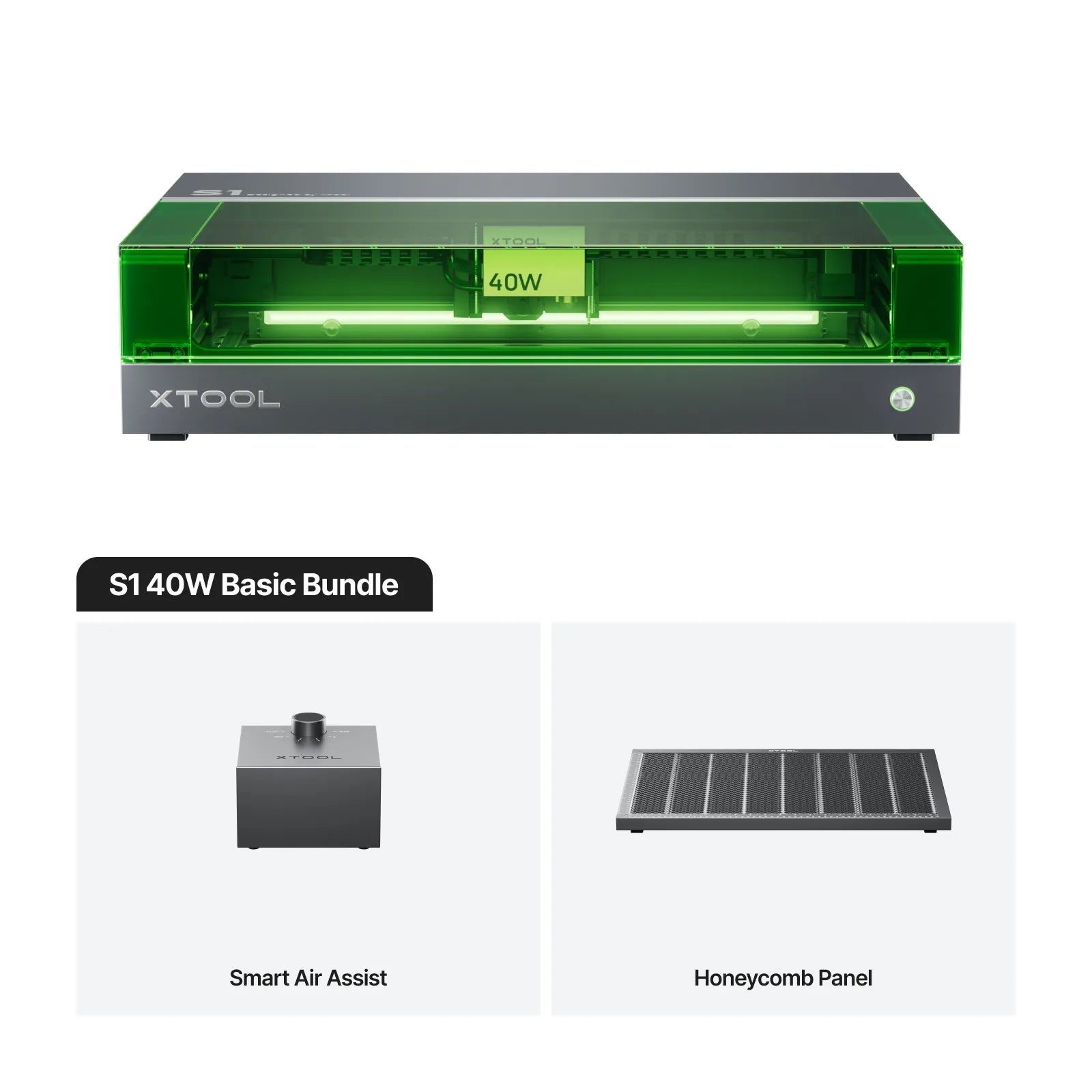 xTool S1 Enclosed Diode Laser Cutter (40W)