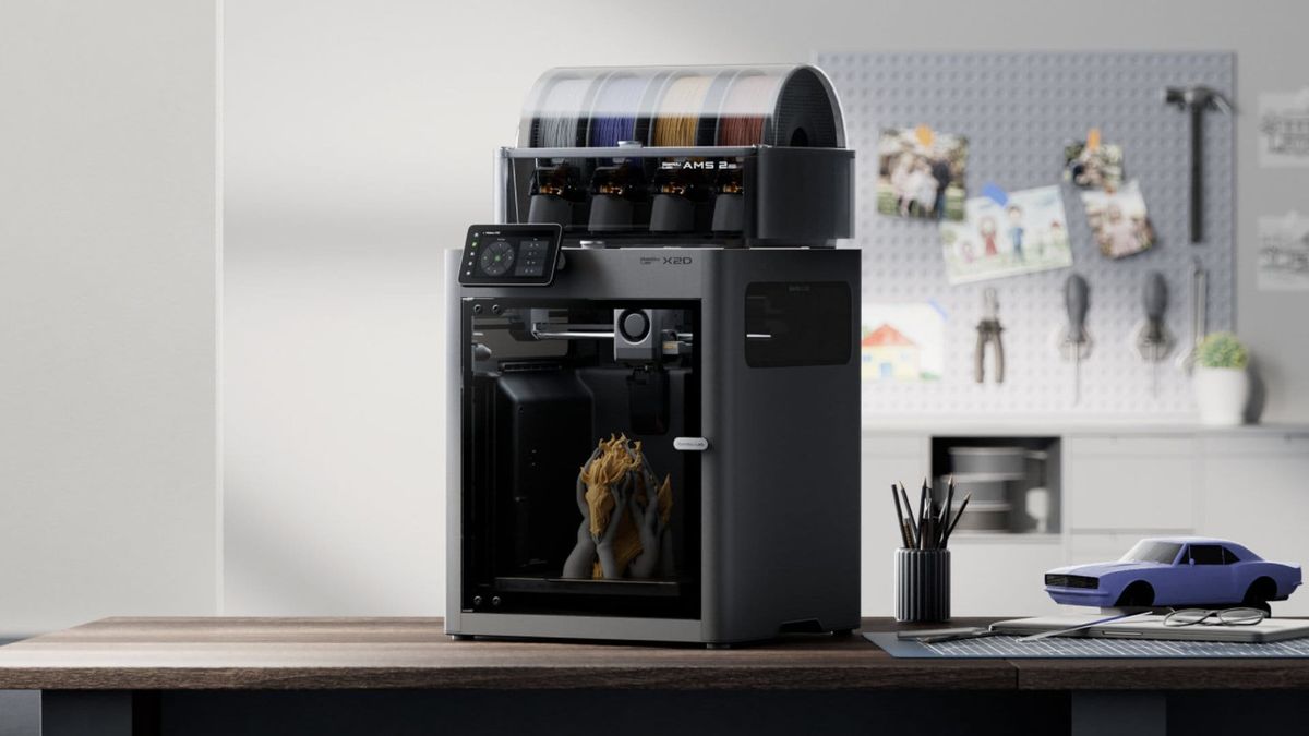 Bambu Lab X2D 3D Printer