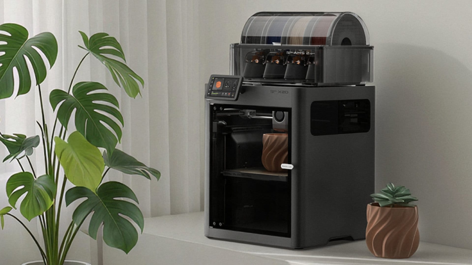 Bambu Lab X2D dual nozzle system