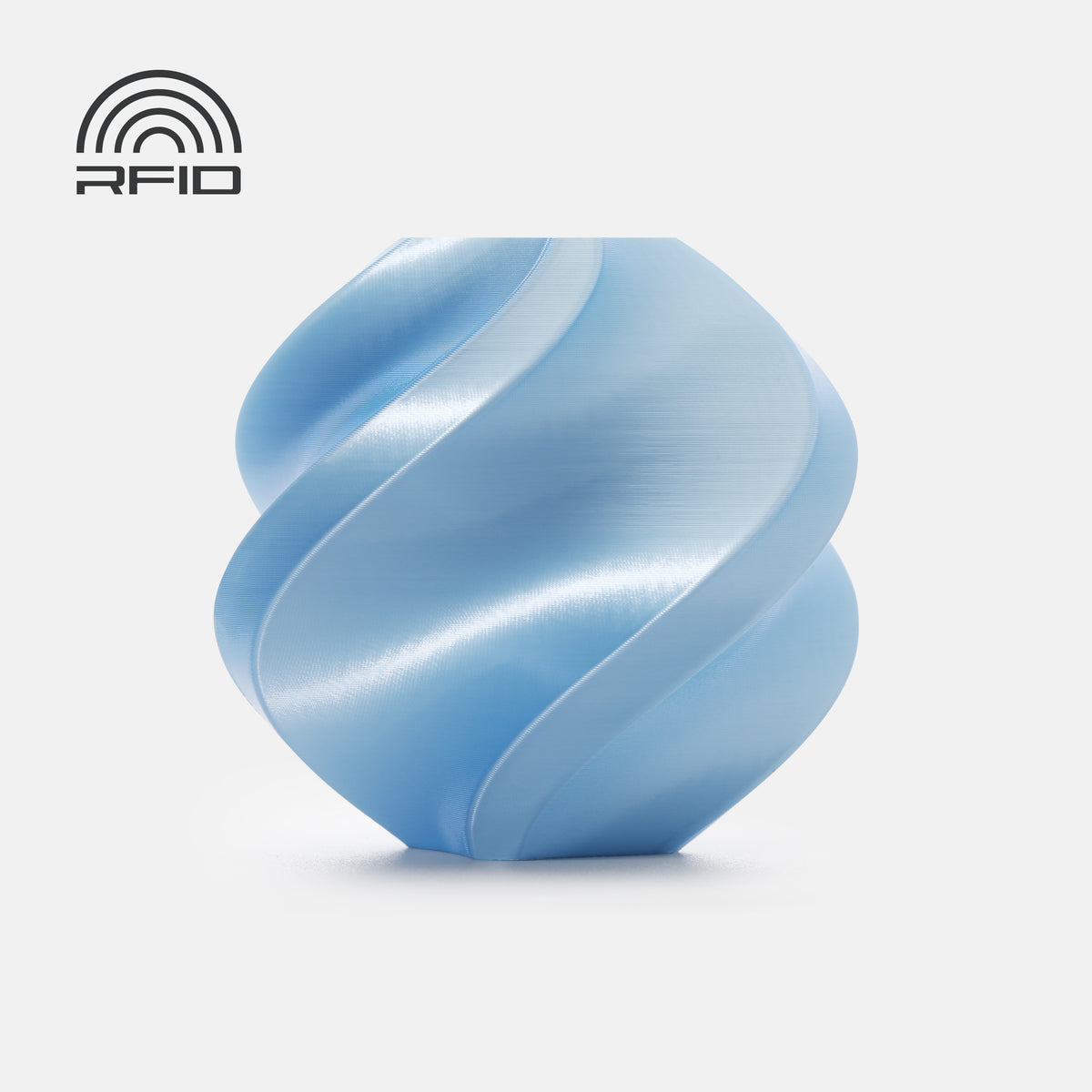 Bambu Lab PLA Silk+ Filament - Baby Blue