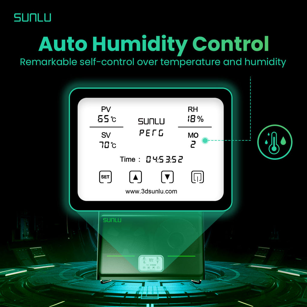 SUNLU FilaDryer S4 automatic humidity control