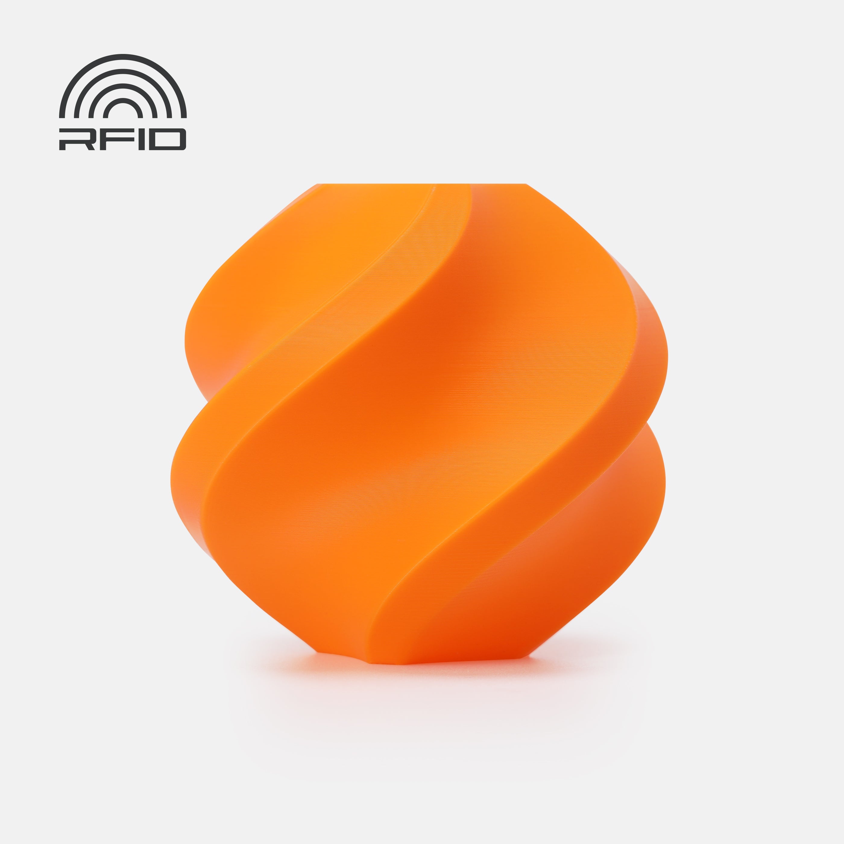 Bambu Lab PLA Basic Filament - Pumpkin Orange