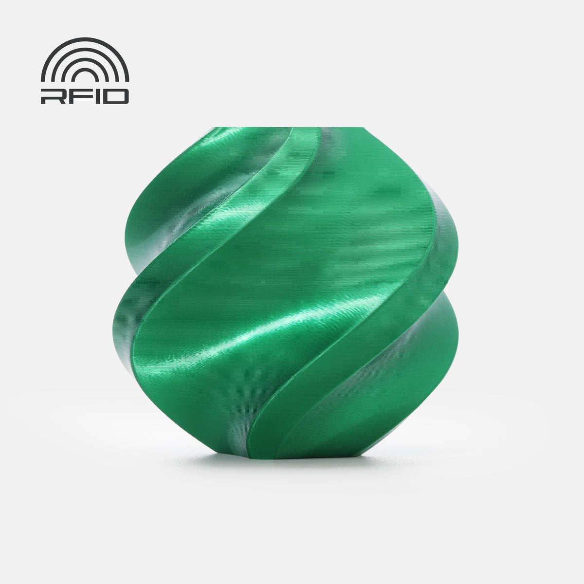 Bambu Lab PLA Silk+ Filament - Candy Green